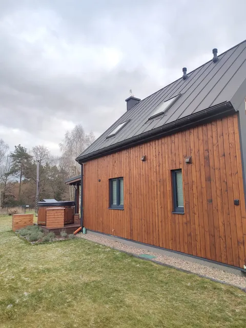Dom drewniany — realizacja Zrealizowane domy szkieletowe, Ostróda i okolice (28)