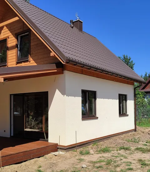 Dom drewniany — realizacja Zrealizowane domy szkieletowe, Ostróda i okolice (32)