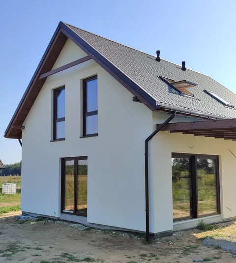 Dom drewniany — realizacja Zrealizowane domy szkieletowe, Ostróda i okolice (38)
