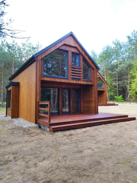 Dom drewniany — realizacja Zrealizowane domy szkieletowe, Ostróda i okolice (78)