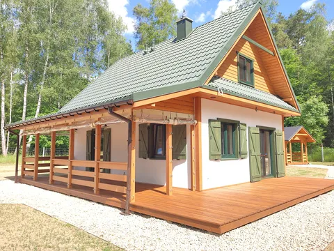 Dom drewniany — realizacja Zrealizowane domy szkieletowe, Ostróda i okolice (82)